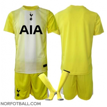 Billige Fotballdrakt Tottenham Hotspur Keeper Replika Tredjedraktsett Barn 2025-26 Kortermet (med bukser)